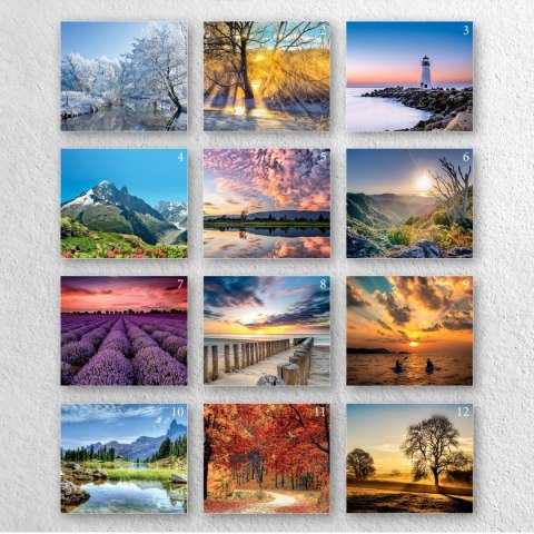 Kalendarz ścienny A4 PEJZAŻE A4 Press (5904830713459) Kalendarz ścienny A4 PEJZAŻE A4 Press (5904830713459)