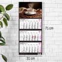 Kalendarz ścienny KAWA 310mm x 790mm Press Kalendarz ścienny KAWA 310mm x 790mm Press
