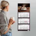Kalendarz ścienny KAWA 310mm x 790mm Press Kalendarz ścienny KAWA 310mm x 790mm Press