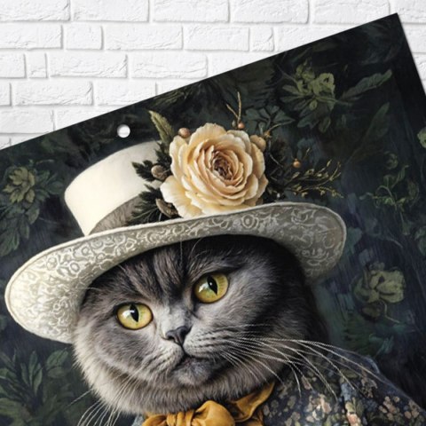 Kalendarz ścienny KOT A5 210mm x 450mm Press Kalendarz ścienny KOT A5 210mm x 450mm Press