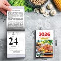 Kalendarz ścienny ZDZIERAK KUCHNIA POLSKA A6 Press Kalendarz ścienny ZDZIERAK KUCHNIA POLSKA A6 Press