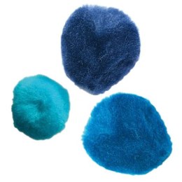 Pompony Craft-Fun Series niebieski 30 szt Titanum (283066)