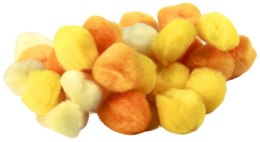 Pompony Craft-Fun Series żółte 30 szt Titanum (21004)