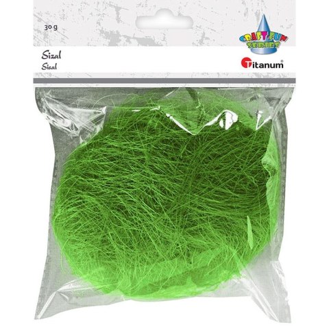 Sizal Craft-Fun Series zielony 30g Titanum Sizal Craft-Fun Series zielony 30g Titanum