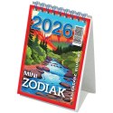 Kalendarz biurkowy MINI ZODIAK stojący 85mm x 120mm Wydawnictwo Telegraph