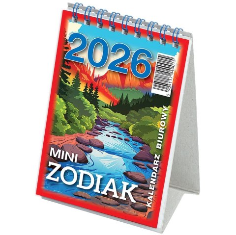 Kalendarz biurkowy MINI ZODIAK stojący 85mm x 120mm Wydawnictwo Telegraph Kalendarz biurkowy MINI ZODIAK stojący 85mm x 120mm Wydawnictwo Telegraph