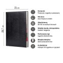Kalendarz książkowy (terminarz) A4 Press (DZIENNY) Kalendarz książkowy (terminarz) A4 Press (DZIENNY)
