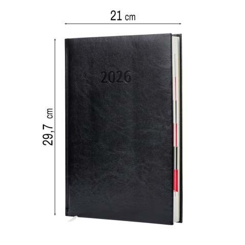 Kalendarz książkowy (terminarz) A4 Press (DZIENNY) Kalendarz książkowy (terminarz) A4 Press (DZIENNY)