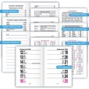 Kalendarz książkowy (terminarz) VENUS A7 Press