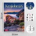 Kalendarz ścienny A4 KRAJOBRAZY A4 x 300mm Press (5904830713435)