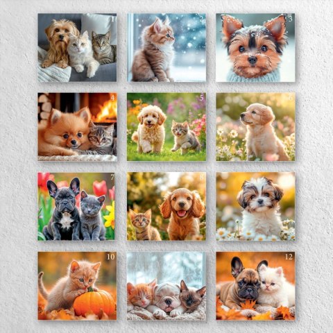 Kalendarz ścienny A4 MILUSIŃSCY A4 Press (5904830713473) Kalendarz ścienny A4 MILUSIŃSCY A4 Press (5904830713473)