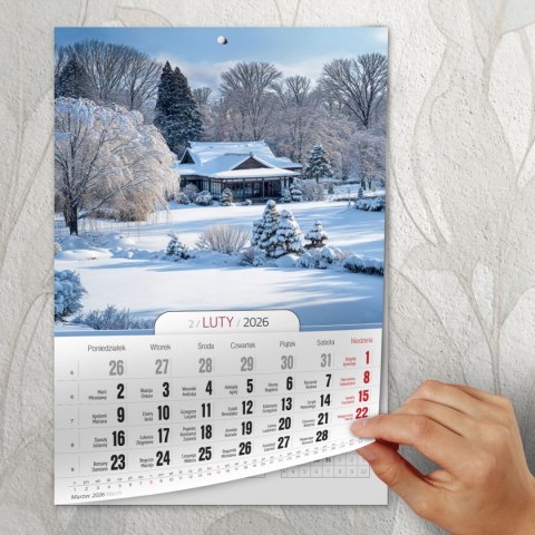 Kalendarz ścienny A4 OGRODY A4 Press (5904830713411) Kalendarz ścienny A4 OGRODY A4 Press (5904830713411)