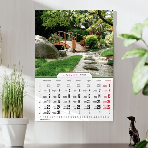 Kalendarz ścienny A4 OGRODY A4 Press (5904830713411) Kalendarz ścienny A4 OGRODY A4 Press (5904830713411)