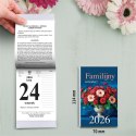 Kalendarz ścienny ZDZIERAK FAMILIJNY A6 Press