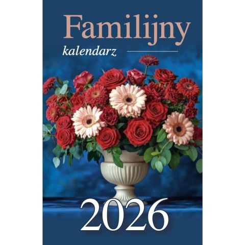 Kalendarz ścienny ZDZIERAK FAMILIJNY A6 Press