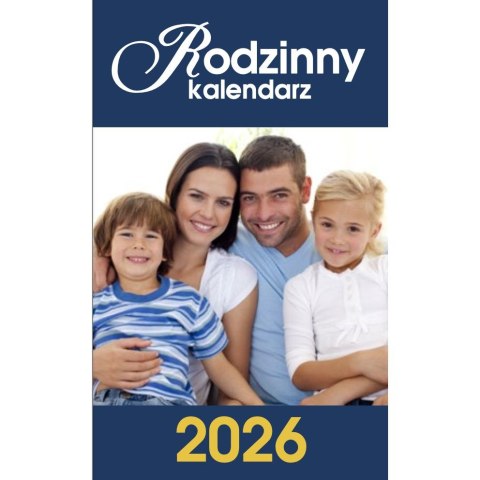 Kalendarz ścienny ZDZIERAK RODZINNYY B7 Press Kalendarz ścienny ZDZIERAK RODZINNYY B7 Press