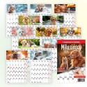 Kalendarz ścienny na lodówkę z magnesem 137mm x 210mm Press (MILUSIŃSCY) Kalendarz ścienny na lodówkę z magnesem 137mm x 210mm Press (MILUSIŃSCY)