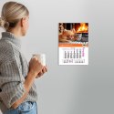 Kalendarz ścienny na lodówkę z magnesem 137mm x 210mm Press (MILUSIŃSCY) Kalendarz ścienny na lodówkę z magnesem 137mm x 210mm Press (MILUSIŃSCY)