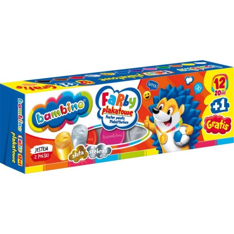Farby plakatowe Polly pocket kolor: mix 20ml 12 kolor. St.Majewski Farby plakatowe Polly pocket kolor: mix 20ml 12 kolor. St.Majewski