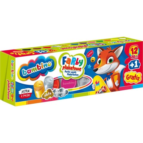 Farby plakatowe Polly pocket kolor: mix 20ml 12 kolor. St.Majewski Farby plakatowe Polly pocket kolor: mix 20ml 12 kolor. St.Majewski