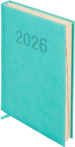 Kalendarz książkowy (terminarz) 2026 COLOROFIX DNS A5 Antra (TURKUSOWY)