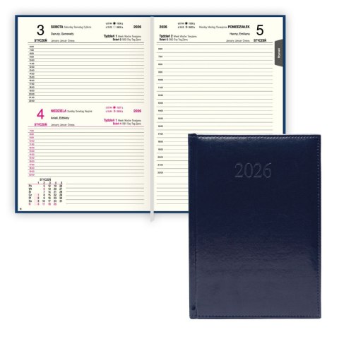 Kalendarz książkowy (terminarz) PREMIUM A5 Press (DZIENNY) Kalendarz książkowy (terminarz) PREMIUM A5 Press (DZIENNY)