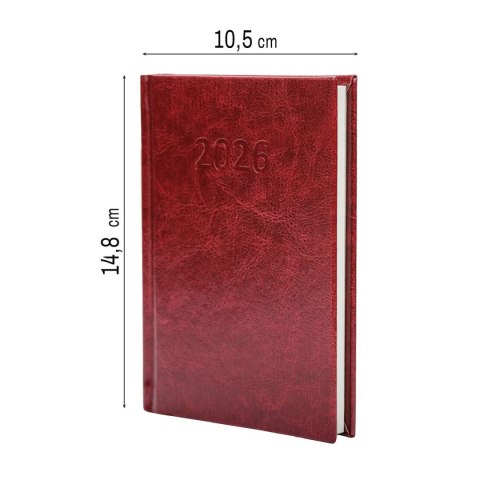 Kalendarz książkowy (terminarz) PRESTIGE A6 Press (tygodniowy) Kalendarz książkowy (terminarz) PRESTIGE A6 Press (tygodniowy)