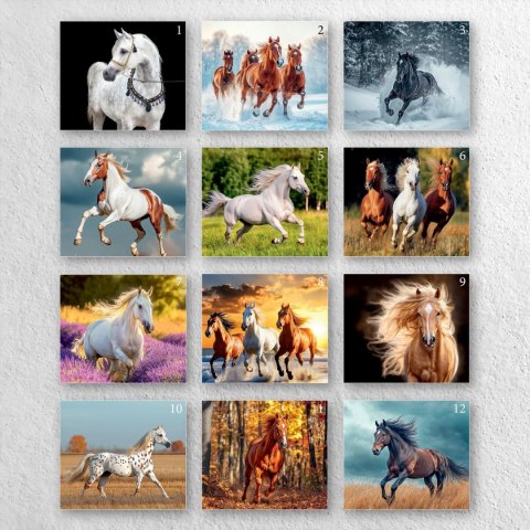 Kalendarz ścienny A4 KONIE A4 Press (5904830713398) Kalendarz ścienny A4 KONIE A4 Press (5904830713398)