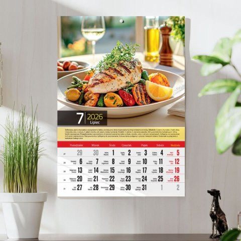 Kalendarz ścienny A4 KUCHNIA POLSKA A4 Press (5904830713428) Kalendarz ścienny A4 KUCHNIA POLSKA A4 Press (5904830713428)