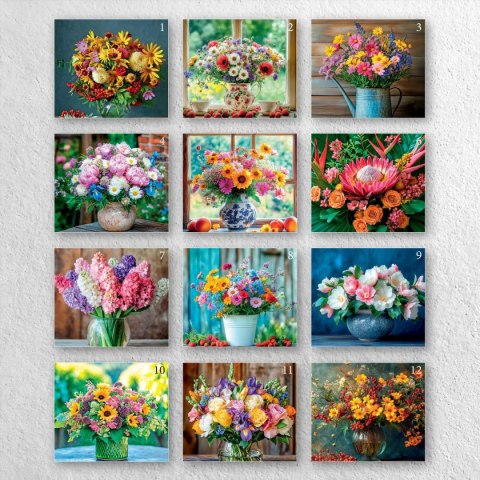 Kalendarz ścienny A4 KWIATY A4 x 300mm Press (5904830713466) Kalendarz ścienny A4 KWIATY A4 x 300mm Press (5904830713466)