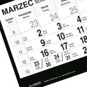 Kalendarz ścienny PIES 310mm x 790mm Press Kalendarz ścienny PIES 310mm x 790mm Press