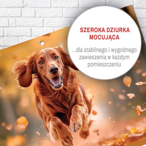 Kalendarz ścienny PIES A5 210mm x 450mm Press Kalendarz ścienny PIES A5 210mm x 450mm Press