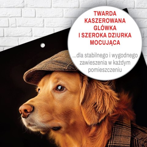 Kalendarz ścienny PREMIUM trójdzielny A4 Press (PIES) Kalendarz ścienny PREMIUM trójdzielny A4 Press (PIES)