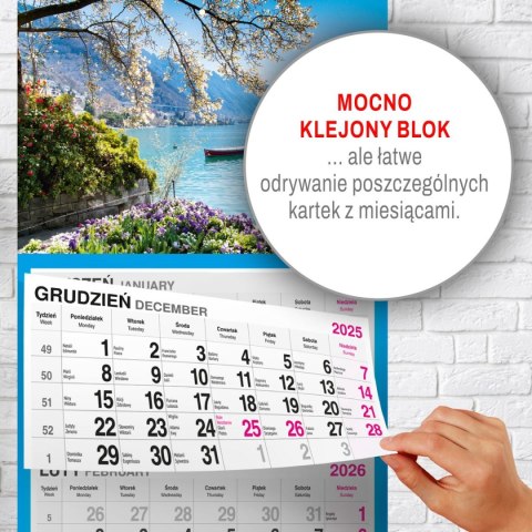 Kalendarz ścienny WIDOK 310mm x 790mm Press Kalendarz ścienny WIDOK 310mm x 790mm Press