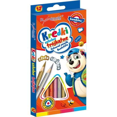 Kredki ołówkowe 12 kol. St.Majewski Kredki ołówkowe 12 kol. St.Majewski