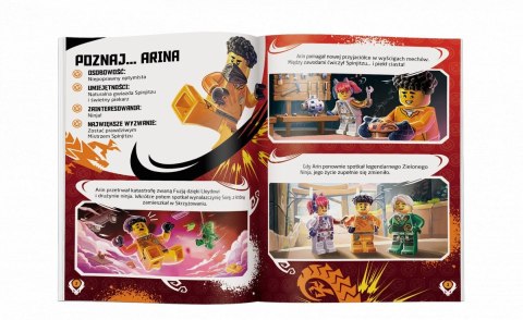 Książka dla dzieci Lego® Ninjago® Czas na trening! Ameet (BLW-6601) Książka dla dzieci Lego® Ninjago® Czas na trening! Ameet (BLW-6601)
