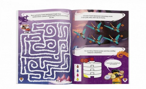 Książka dla dzieci Lego® Ninjago® Czas na trening! Ameet (BLW-6601) Książka dla dzieci Lego® Ninjago® Czas na trening! Ameet (BLW-6601)