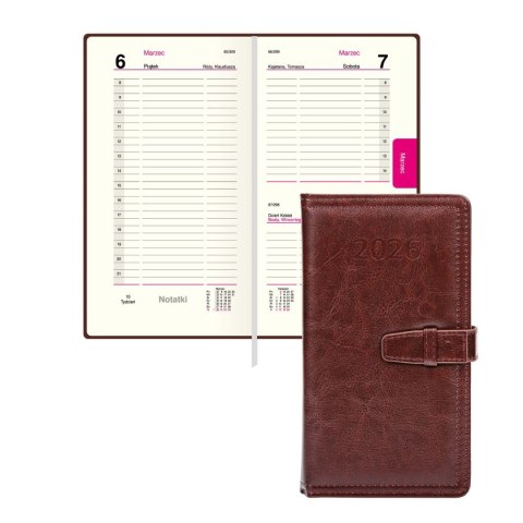 Organizer ORGANIZER 3/4 B5 (mix) Press (dzienny) Organizer ORGANIZER 3/4 B5 (mix) Press (dzienny)