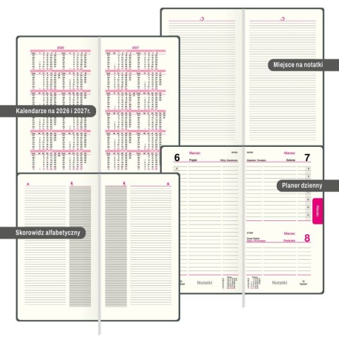 Organizer ORGANIZER 3/4 B5 (mix) Press (dzienny) Organizer ORGANIZER 3/4 B5 (mix) Press (dzienny)