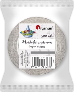 Naklejka (nalepka) Craft-Fun Series napis Dziękuję Naklejki na rolce Titanum (25JT002)