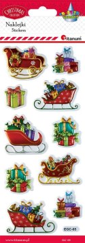 Naklejki świąteczne Craft-Fun Series Boże Narodzenie Sanie i prezenty Titanum (EGC-05) Naklejki świąteczne Craft-Fun Series Boże Narodzenie Sanie i prezenty Titanum (EGC-05)
