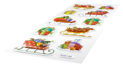Naklejki świąteczne Craft-Fun Series Boże Narodzenie Sanie i prezenty Titanum (EGC-05) Naklejki świąteczne Craft-Fun Series Boże Narodzenie Sanie i prezenty Titanum (EGC-05)