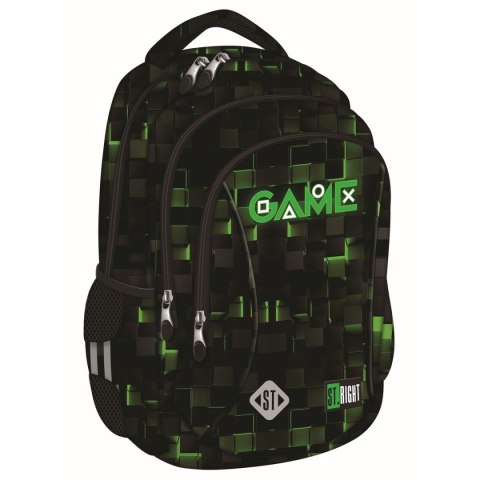 Plecak GREEN GAME 3-KOMORY St.Right (BP-26) Plecak GREEN GAME 3-KOMORY St.Right (BP-26)