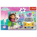 Puzzle Gabby Gabby i kocie przygody 60 el. Trefl (17415)