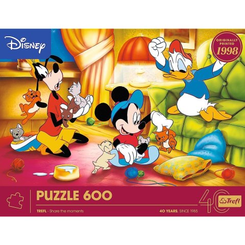 Puzzle Myszka Miki 40-lecie Trefl 600 el. Trefl (37601)