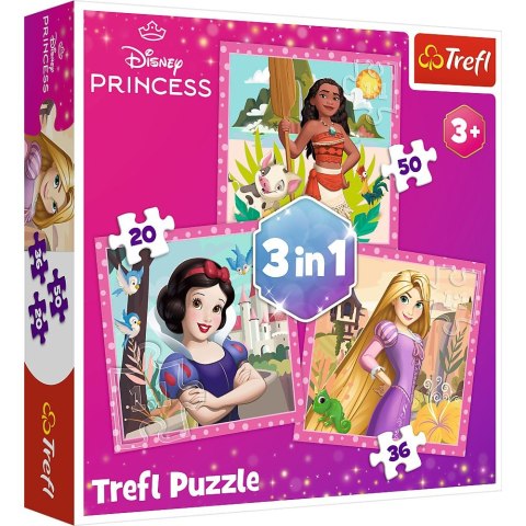 Puzzle Princess 4w1 el. Trefl (34875)