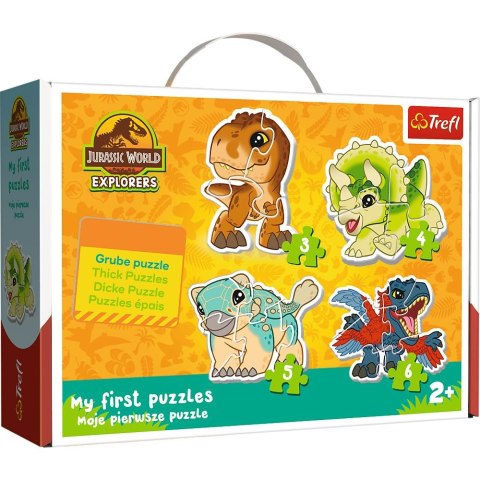 Puzzle Urocze dinozaury Trefl (36138)