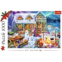 Puzzle Xmass Zimowy czas 1000 el. Trefl (10948)