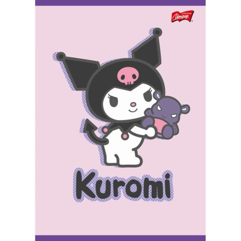 Zeszyt Kuromi A5 32k. linia Unipap Zeszyt Kuromi A5 32k. linia Unipap