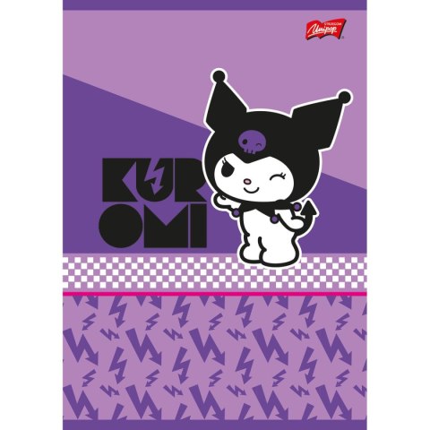 Zeszyt Kuromi aminowany A5 32k. 70g linia podwójna Unipap Zeszyt Kuromi aminowany A5 32k. 70g linia podwójna Unipap